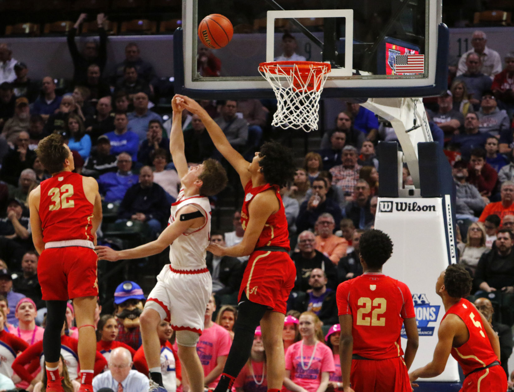 Gallery: Boys basketball Class 2A state final - Andrean vs. Linton-Stockton